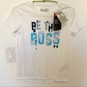 Under Armour Big Girl's 'Be The Boss' T-Shirt